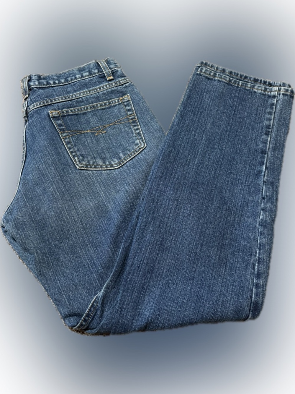 E120 Cruel Girl Blue Denim Jeans - Classic Relaxed Fit, Size 9